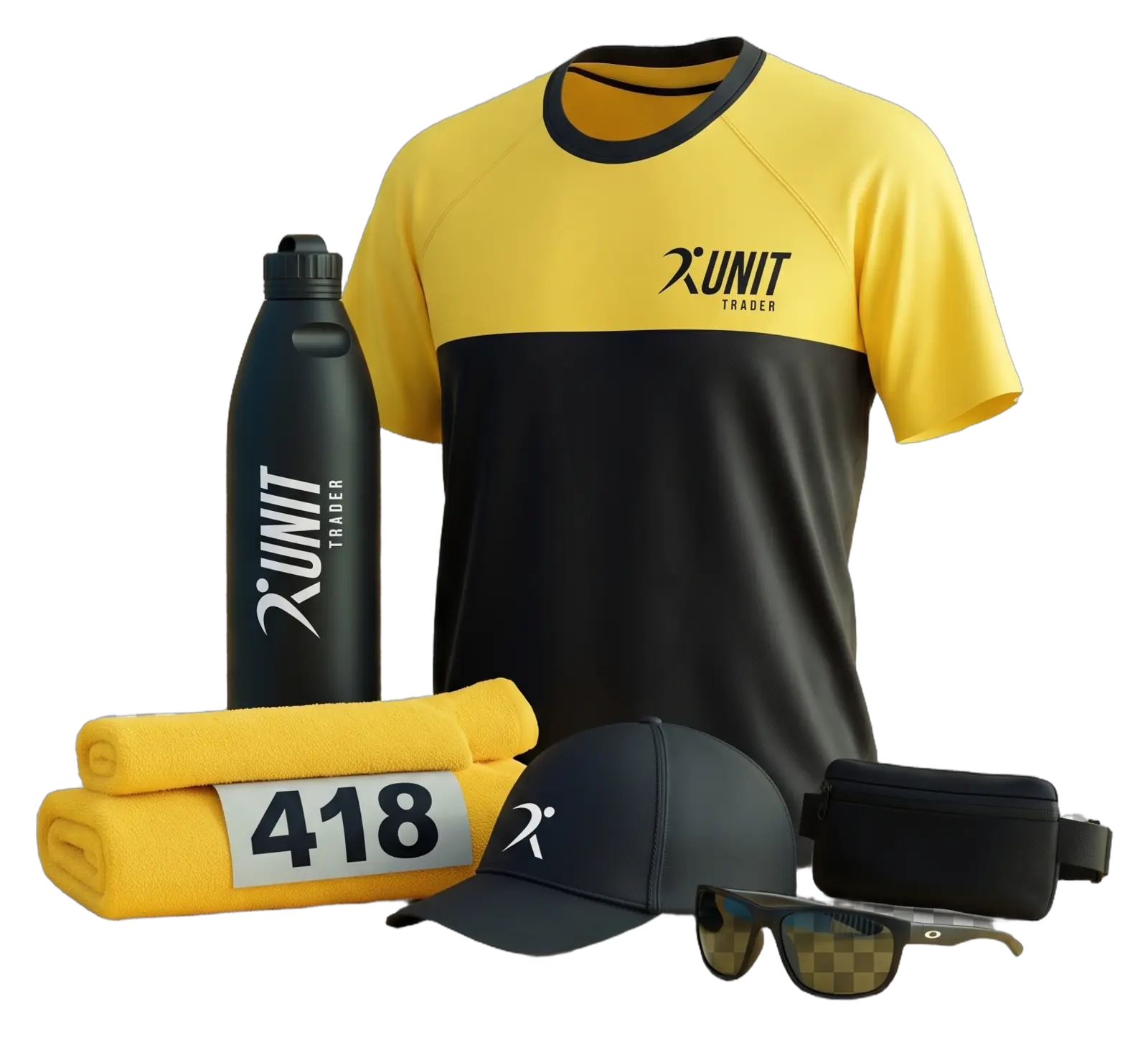 Kit para eventos de triatlón Runit